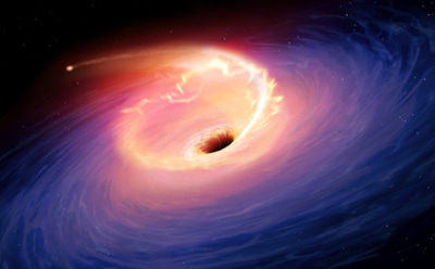 Астрономы измерили размеры черной дыры в центре Млечного Пути