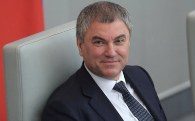 Вячеслав Володин пригласил представителя Google в Госдуму из-за Крыма