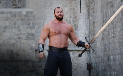 Гора из «Игры престолов» убил «пивного рыцаря» в рекламном ролике