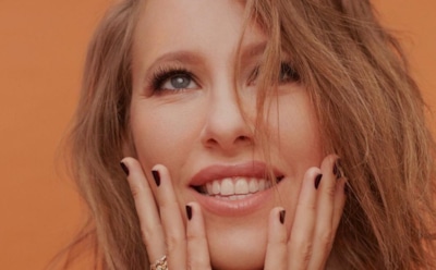 Ксения Собчак с сыном поддержала Виторгана на репетиции