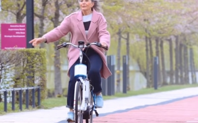 В Нидерландах изобрели велосипед с системой стабилизации