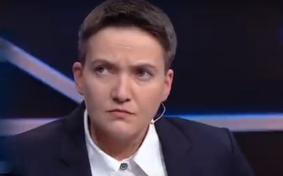 «Безмозглые политики, жадные к власти»: Савченко о виновных в конфликте с РФ