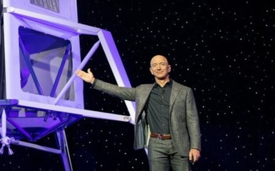 Джефф Безос презентовал аппарат Blue moon, позволяющий "остаться на Луне"