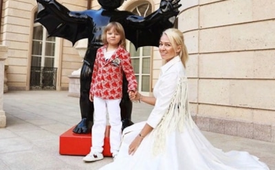 Рудковская объяснила, почему ее сын работает в 6 лет