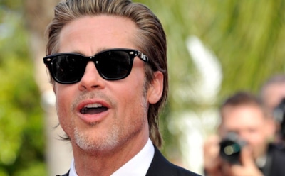 Папарацци «застукали» Брэда Питта с таинственной незнакомкой