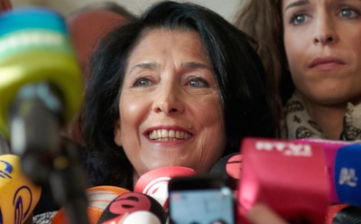 Президент Грузии назвала Россию «врагом» страны