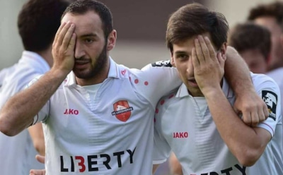 Футболисты с гражданством РФ участвовали в антироссийской акции в Грузии