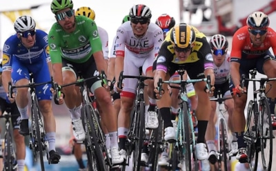 На чемпионате Европы велосипедиста пробило насквозь куском древесины