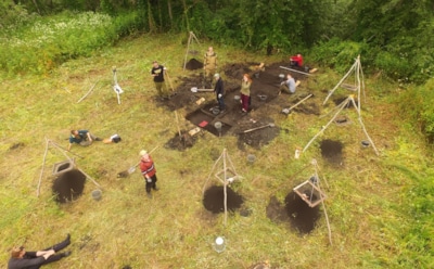 В Псковской области нашли сотни артефактов эпохи викингов