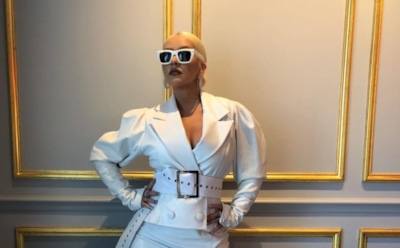 Агилера упала с лестницы во время концерта в Санкт-Петербурге