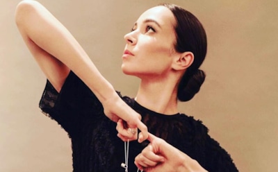 Балерина Диана Вишнева крестила сына в Петербурге