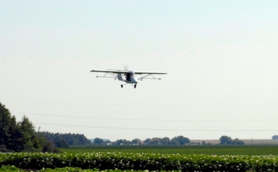 В Подмосковье упал самолет, рассчитанный на 5 мест