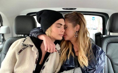 Кара Делевинь тайно обвенчалась с актрисой Эшли Бенсон