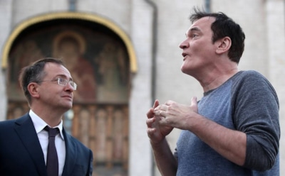 Министр культуры провел для Квентина Тарантино экскурсию по Кремлю