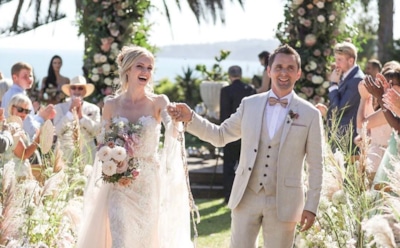 Фронтмен Muse Мэттью Беллами женился на модели Элль Эванс