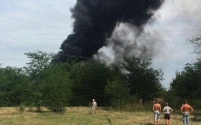 На Кубани разбился вертолёт Ми-2