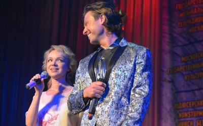 Шаляпин и Цымбалюк отметились в образах жениха и невесты