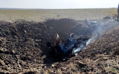 На Ставрополье из-за "мёртвой петли" разбился Су-25