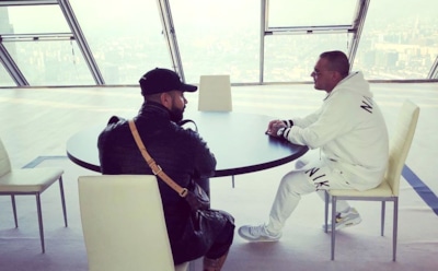 Гуф обсуждает контракт с лейблом Тимати