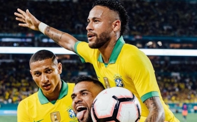 На обвинившую Неймара в изнасиловании модель Триндади завели дело