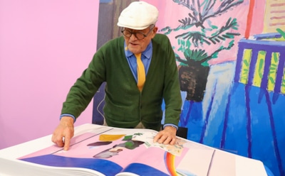 Художник Дэвид Хокни эмигрирует из США из-за табачной зависимости