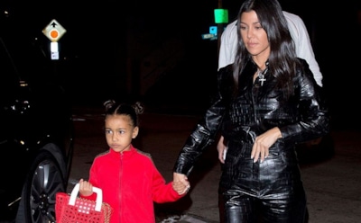 Канье Уэст отругал Ким Кардашян за воспитание дочери