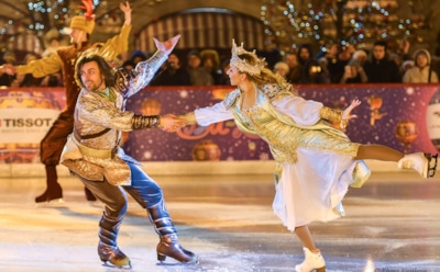 «Петр едет»: Навка заявила об участии мужа Заворотнюк в ледовом шоу