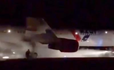 В Барнауле при посадке загорелся «Боинг», пострадали 23 человека