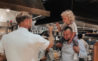 Четырехлетний сын Владимира Мухина приготовил полноценный ужин