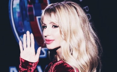 Лобода приехала в Киев и поздравила Литковскую с первенцем