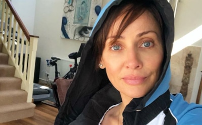 44-летняя Натали Имбрулья впервые стала мамой