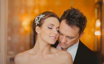 Анна Снаткина и Виктор Васильев поздравили друг друга с медной свадьбой