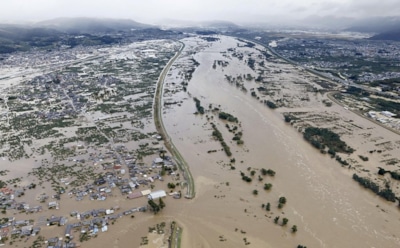 Тайфун «Хагибис» оставил без света около 100 тысяч домов в Японии