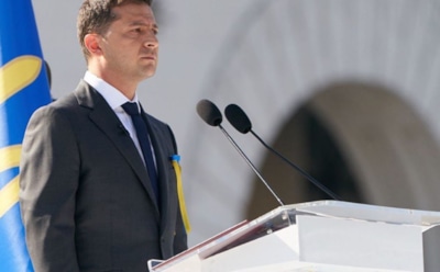 Рейтинг Зеленского в Украине снизился на 7%