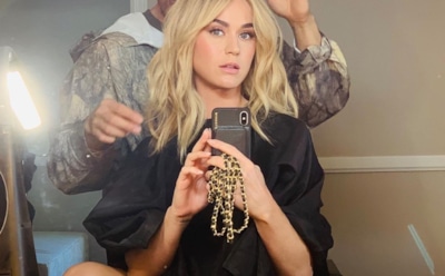 Кэти Перри показала, как выглядит «потрепанной» после уик-энда