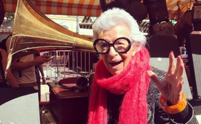 98-летняя Айрис Апфель снялась в рекламе юбилейной коллекции Uniqlo