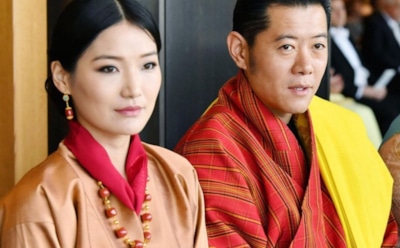 Молодые король и королева из Бутана стали самыми яркими гостями японского императора Нарухито