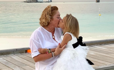 Мать Тимати объясняет внучке значение «плохих слов»