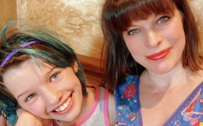 Милла Йовович заявила, что зачала второго ребенка в гардеробной