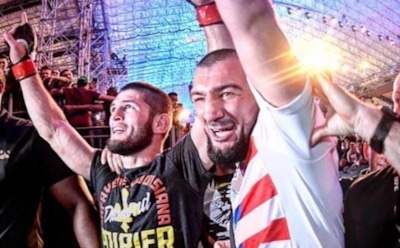 Брат Хабиба сдался в первом бою UFC немцу без почки