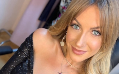 Леся Никитюк показала, как утром в Праге «пьет пивадло»