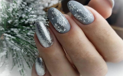 Металлическая Крыса — какой маникюр выбрать на Новый год 2020?