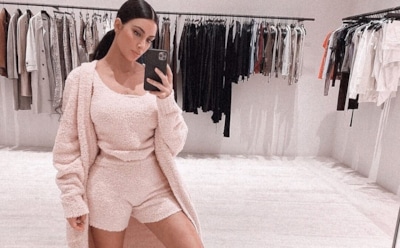 Ким Кардашян обвинили в фотошопе живота