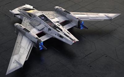 Porsche и Lucasfilm показали концепт звездолета в стиле «Звездных войн»