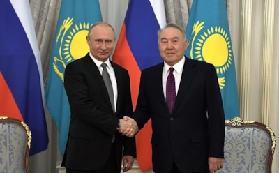 Назарбаев вспомнил первую встречу с Путиным