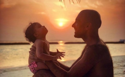 Папунаишвили показал «слепки на память» с маленькой дочери