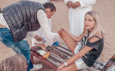 Мария Погребняк попала в аварию в Дубае