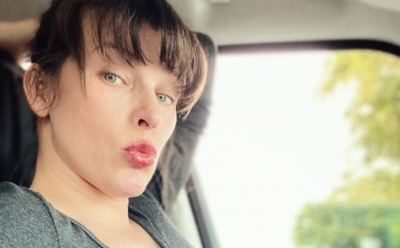 Беременная Милла Йовович набрала 22 кг