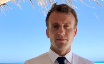 Макрон накричал на полицейских в Израиле