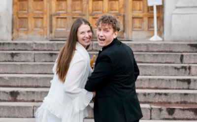 Александр Яценко обвенчался с женой